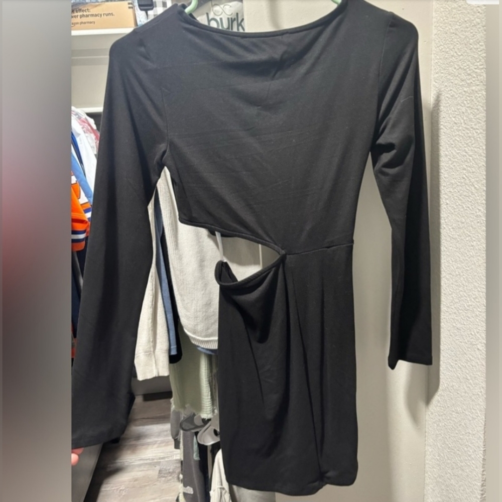 Sexy black Cut-Out Dress
